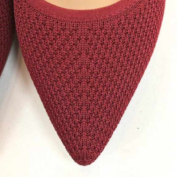 Alfani Step 'N Flex Jeules Scarlet Geo Knit Pump Size 8 - Picture 4 of 8